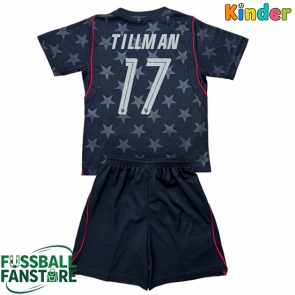 Vereinigte Staaten Malik Tillman #17 Replik Auswärtstrikot Kinder WM 2026 Kurzarm (+ Kurze Hosen)